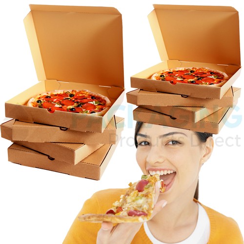 Inch plain pizza boxes - plain,