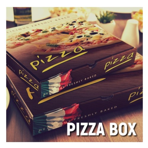 Full colour pizza boxes - boxes, 7"