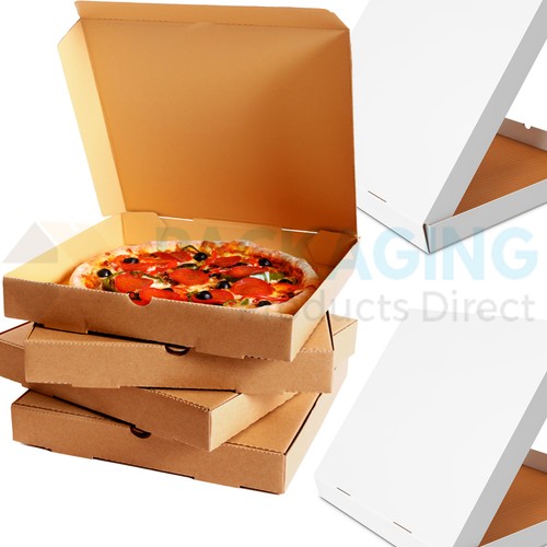 100 plain pizza boxes 10 - 9,