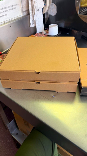 Pizza box cardboard - box,
