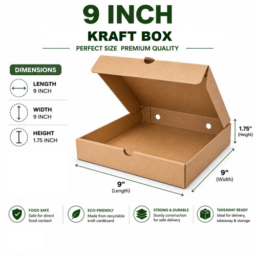 Kraft brown pizza - pizza, box
