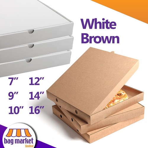 Takeaway pizza boxes kraft - pizza,