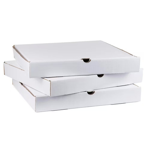 White pizza boxes inch - inch, (25