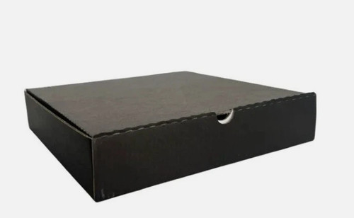 Inch plain black pizza - 7,