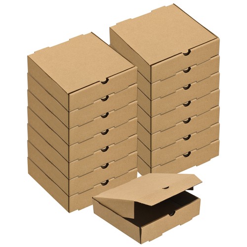 Pizza box 15pcs 7x7 inches - pizza,