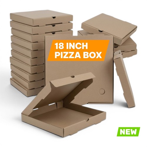 Inch plain pizza boxes - inch,