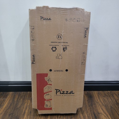 Pizza boxes brown - pizza,